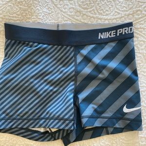 Nike pro spandex shorts